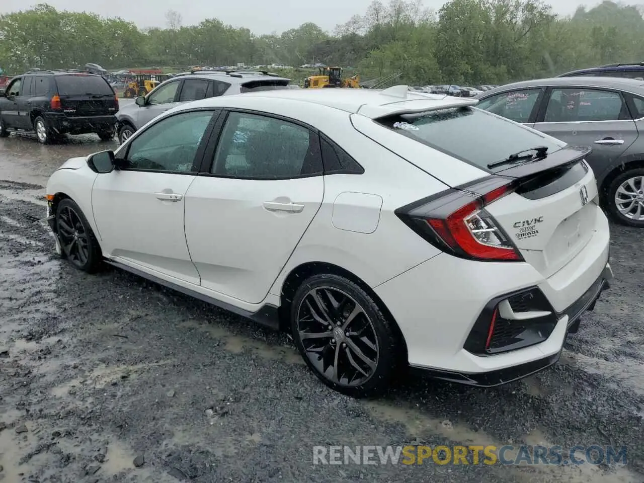 2 Photograph of a damaged car SHHFK7H49MU401573 HONDA CIVIC 2021