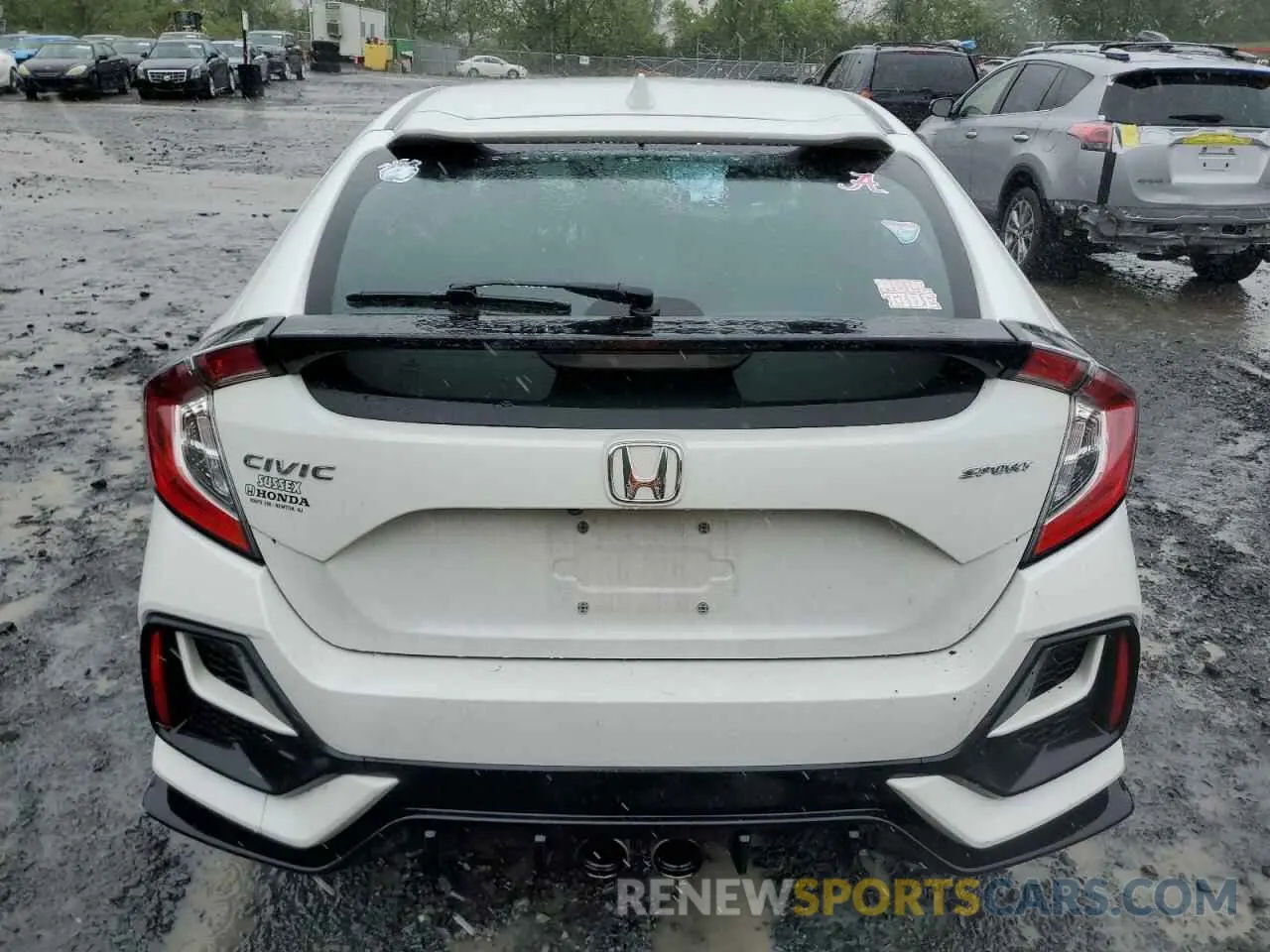 6 Photograph of a damaged car SHHFK7H49MU401573 HONDA CIVIC 2021