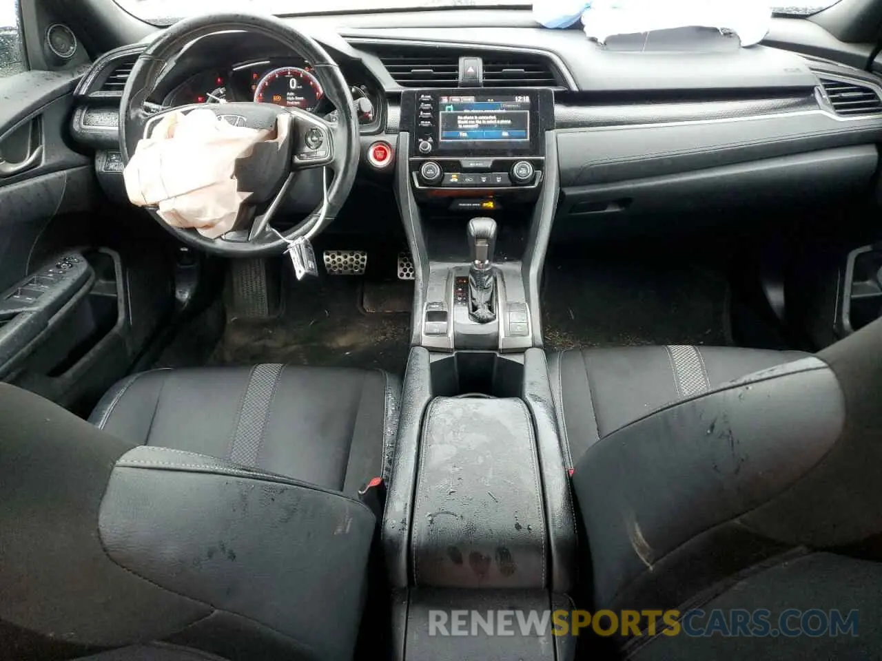 8 Photograph of a damaged car SHHFK7H49MU401573 HONDA CIVIC 2021