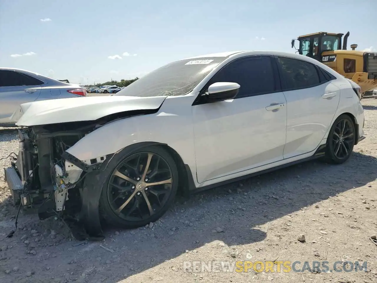 1 Photograph of a damaged car SHHFK7H49MU406112 HONDA CIVIC 2021
