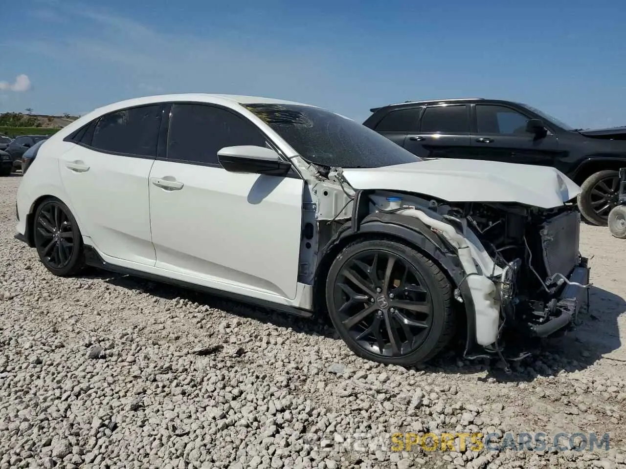 4 Photograph of a damaged car SHHFK7H49MU406112 HONDA CIVIC 2021