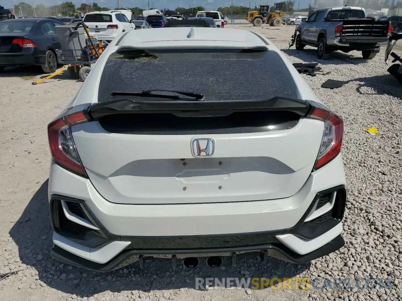 6 Photograph of a damaged car SHHFK7H49MU406112 HONDA CIVIC 2021