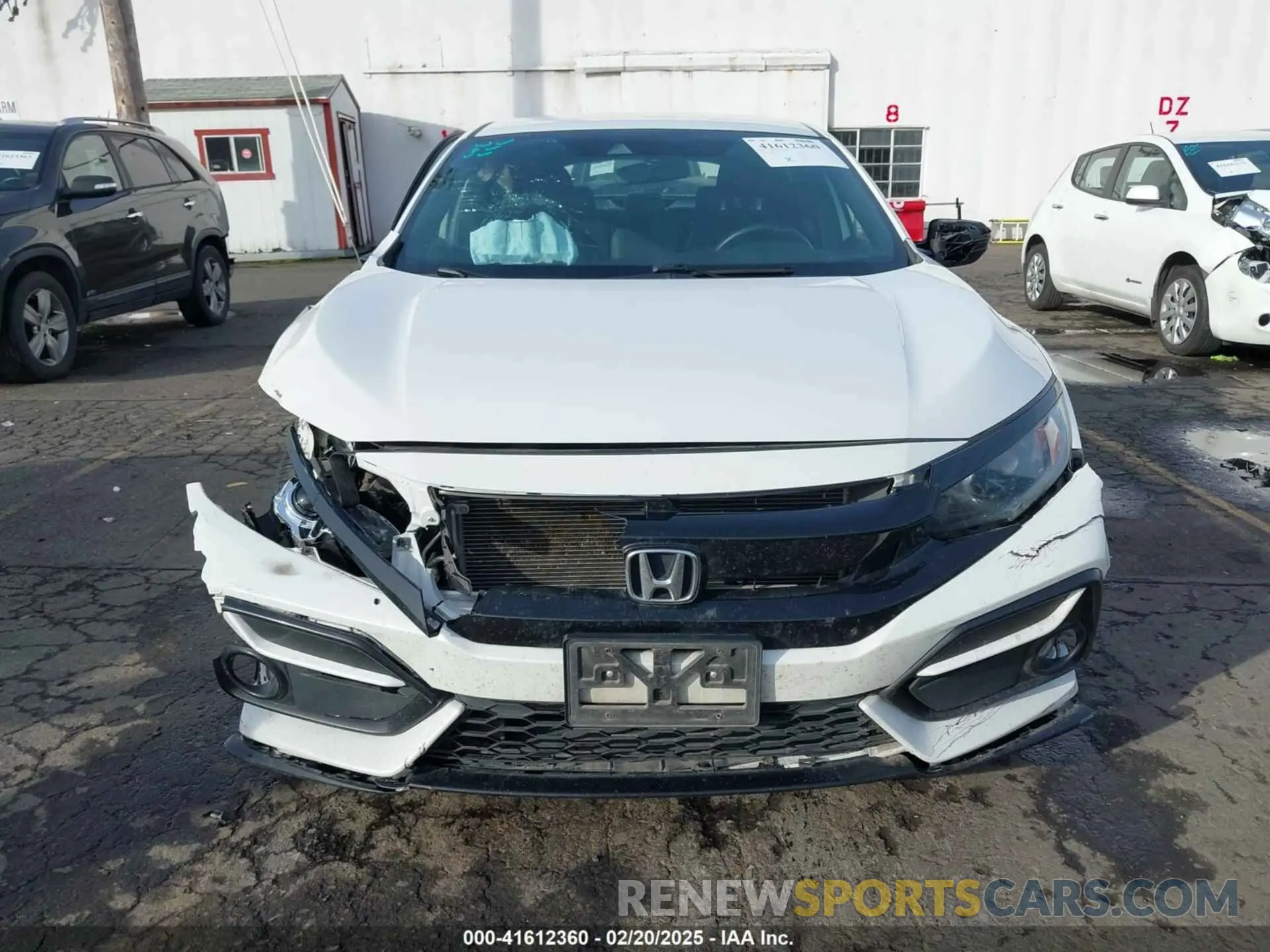 12 Photograph of a damaged car SHHFK7H49MU411360 HONDA CIVIC 2021