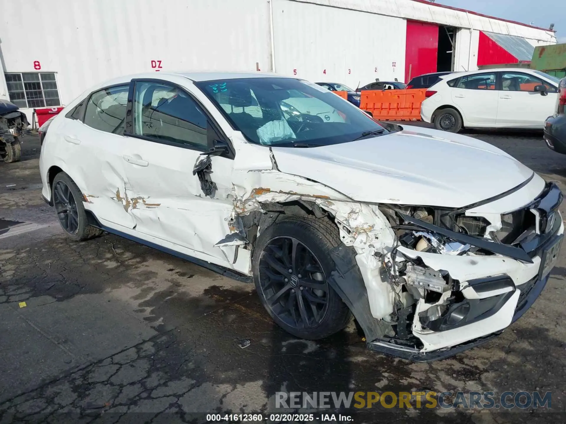 6 Photograph of a damaged car SHHFK7H49MU411360 HONDA CIVIC 2021