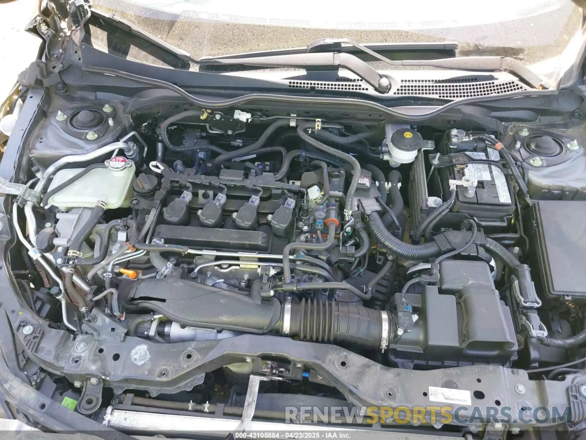 10 Photograph of a damaged car SHHFK7H49MU412153 HONDA CIVIC 2021