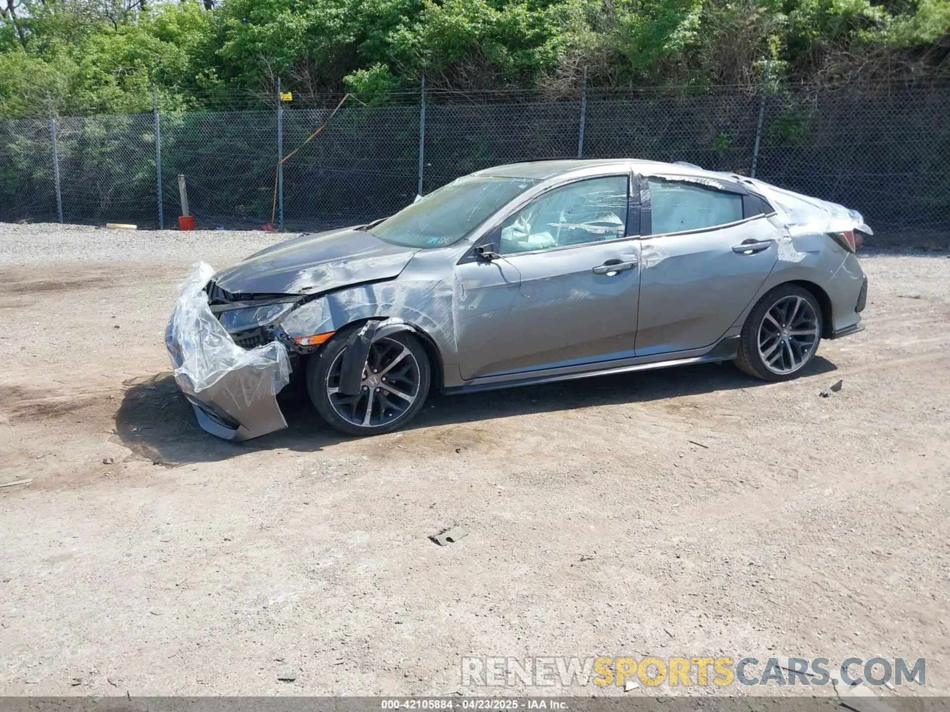 2 Photograph of a damaged car SHHFK7H49MU412153 HONDA CIVIC 2021