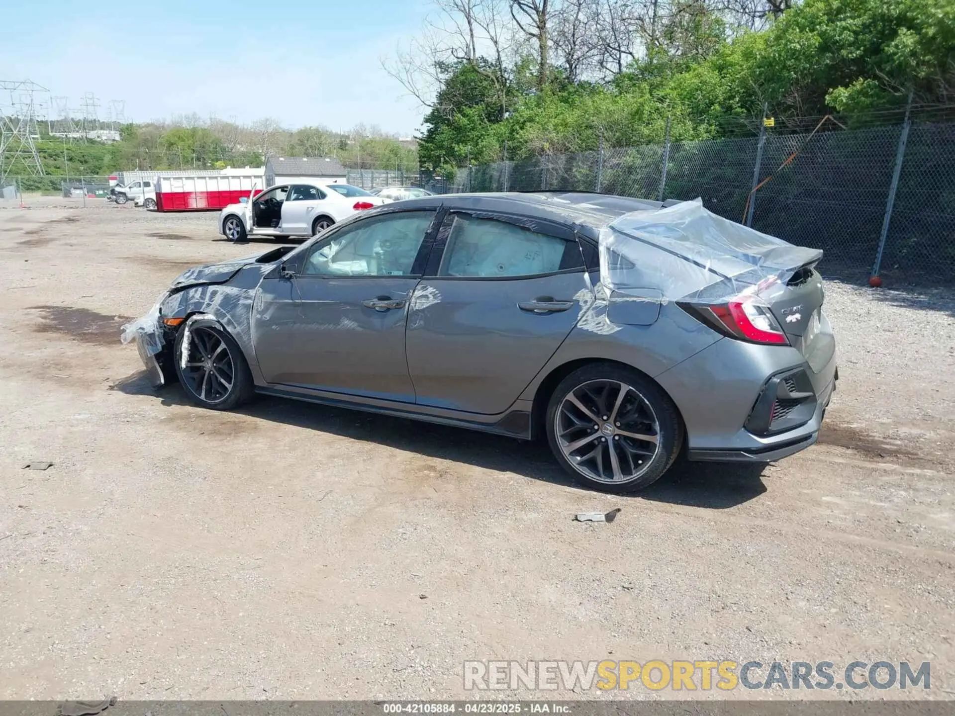 3 Photograph of a damaged car SHHFK7H49MU412153 HONDA CIVIC 2021
