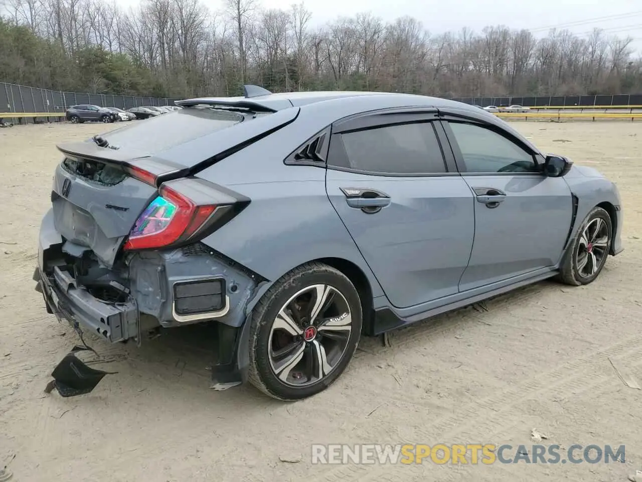 3 Photograph of a damaged car SHHFK7H49MU417417 HONDA CIVIC 2021