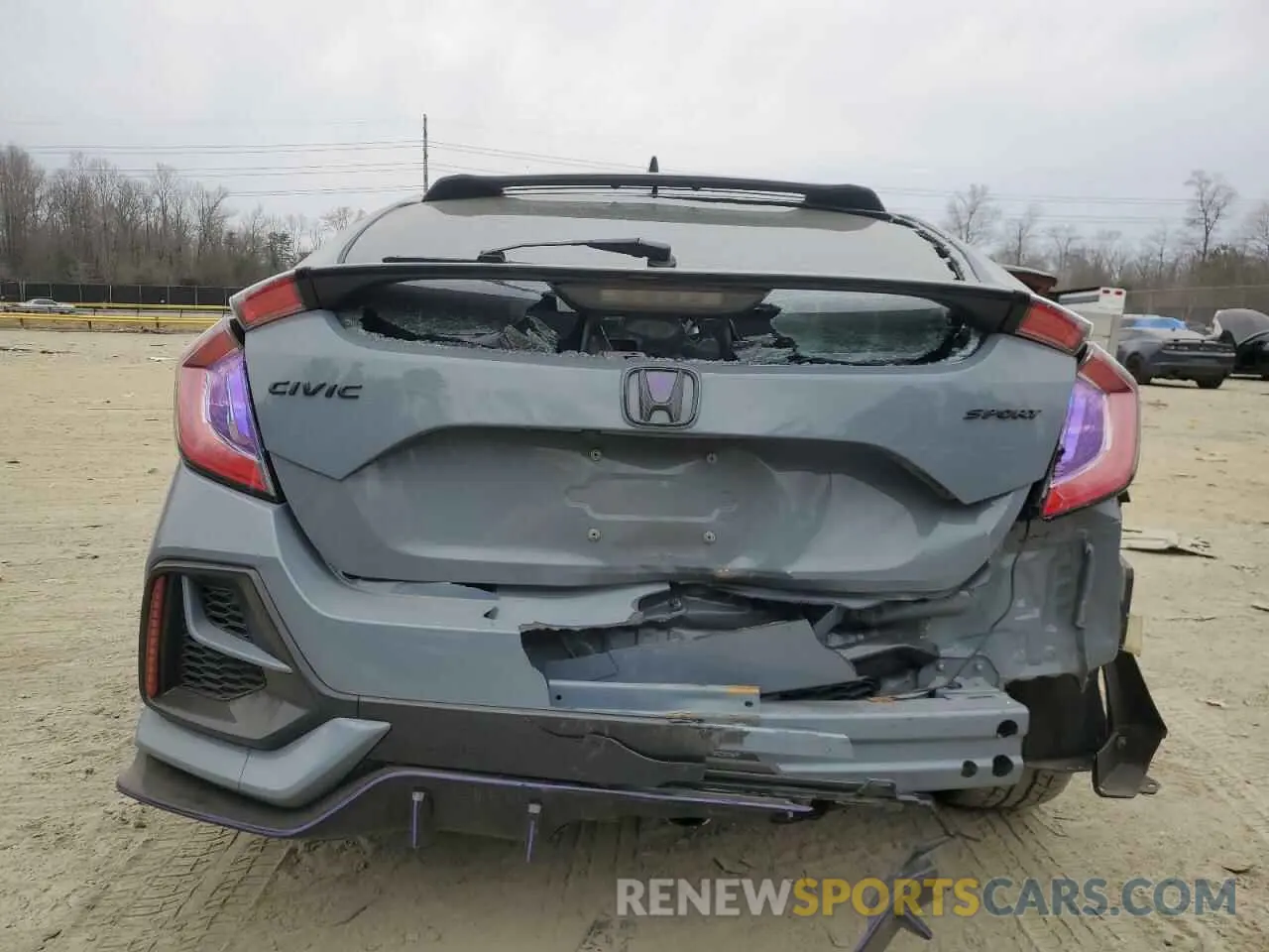 6 Photograph of a damaged car SHHFK7H49MU417417 HONDA CIVIC 2021