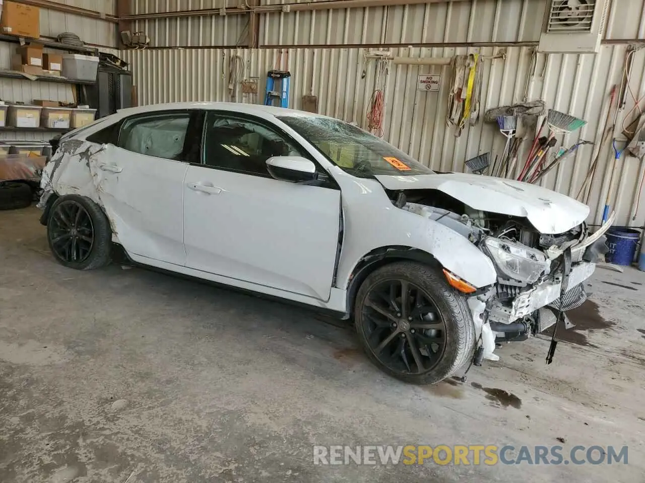 4 Photograph of a damaged car SHHFK7H49MU422374 HONDA CIVIC 2021