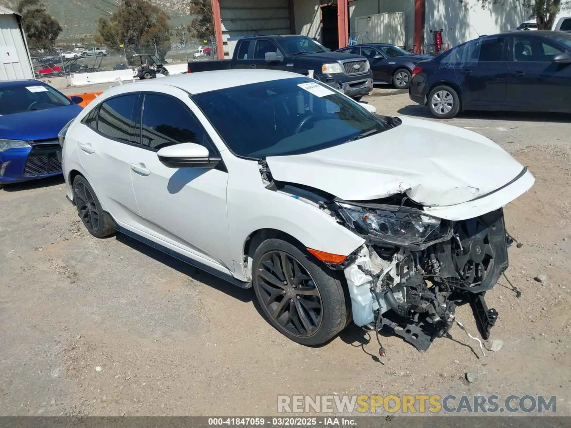 1 Photograph of a damaged car SHHFK7H49MU423962 HONDA CIVIC 2021