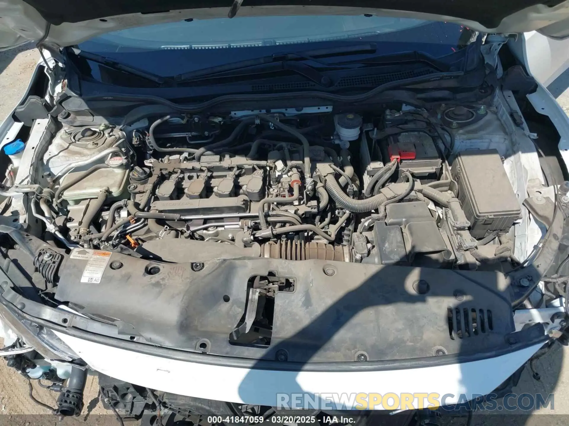 10 Photograph of a damaged car SHHFK7H49MU423962 HONDA CIVIC 2021