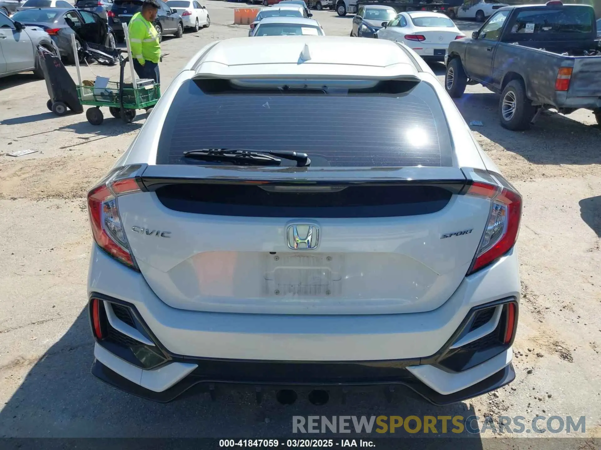 16 Photograph of a damaged car SHHFK7H49MU423962 HONDA CIVIC 2021
