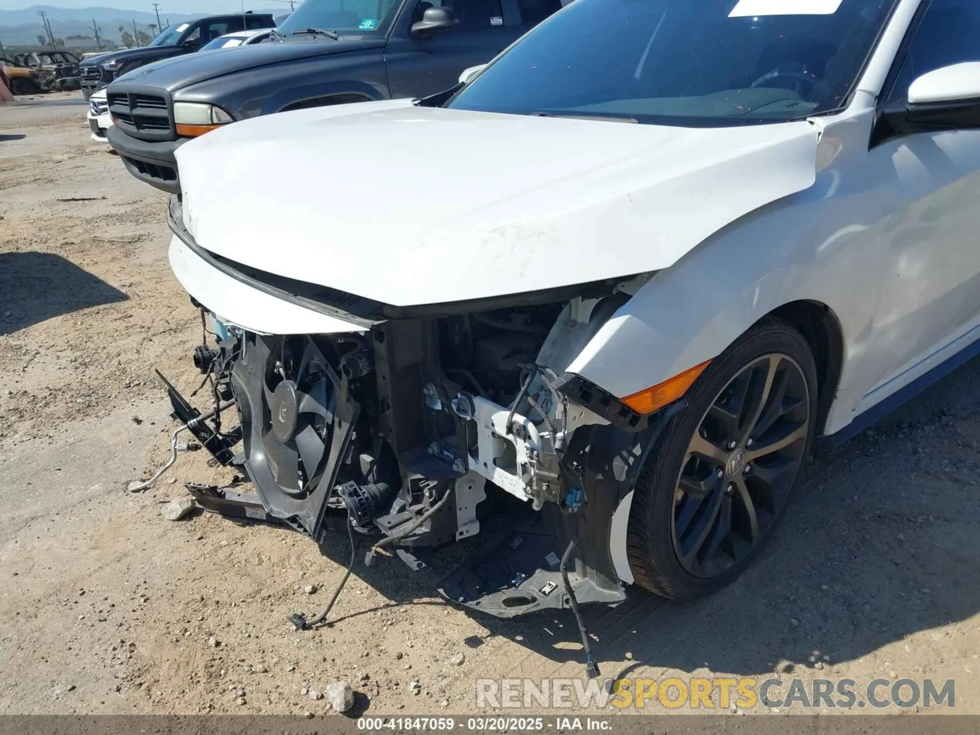 6 Photograph of a damaged car SHHFK7H49MU423962 HONDA CIVIC 2021
