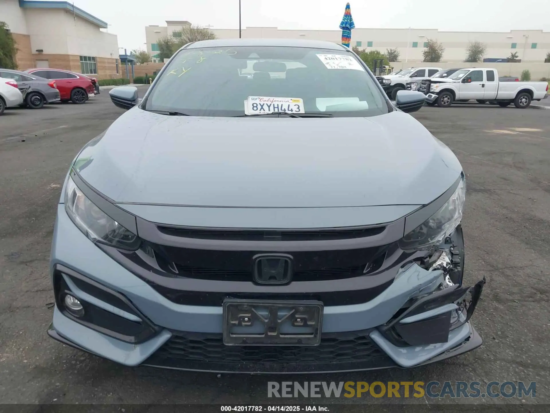 12 Photograph of a damaged car SHHFK7H49MU425582 HONDA CIVIC 2021