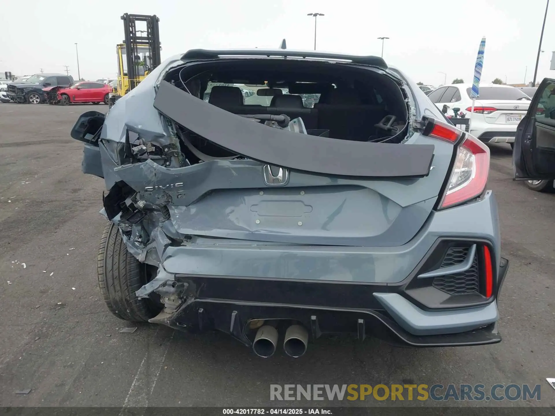 16 Photograph of a damaged car SHHFK7H49MU425582 HONDA CIVIC 2021