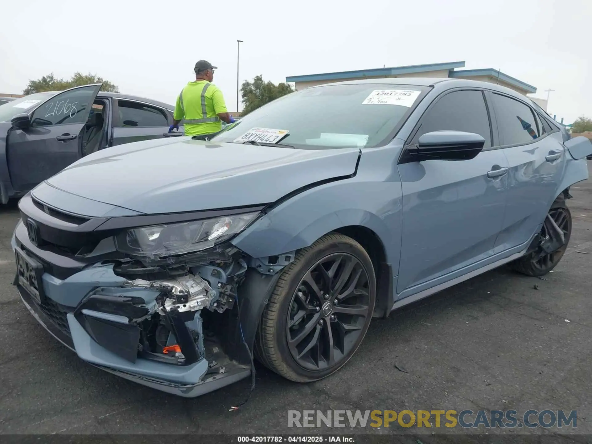 2 Photograph of a damaged car SHHFK7H49MU425582 HONDA CIVIC 2021