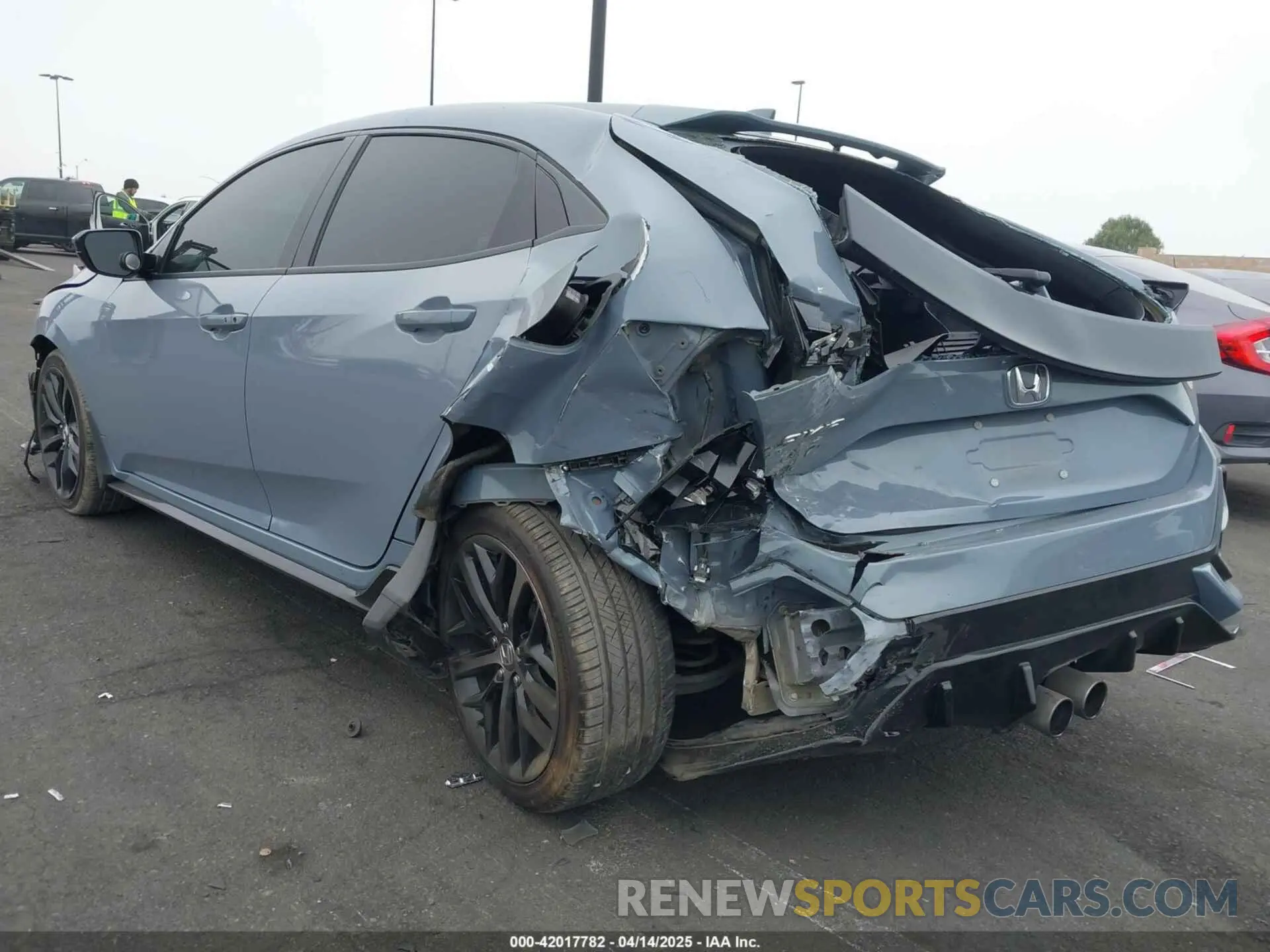 3 Photograph of a damaged car SHHFK7H49MU425582 HONDA CIVIC 2021