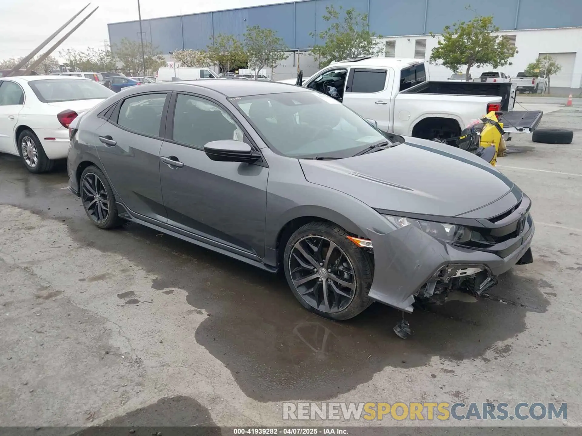 1 Photograph of a damaged car SHHFK7H49MU426845 HONDA CIVIC 2021