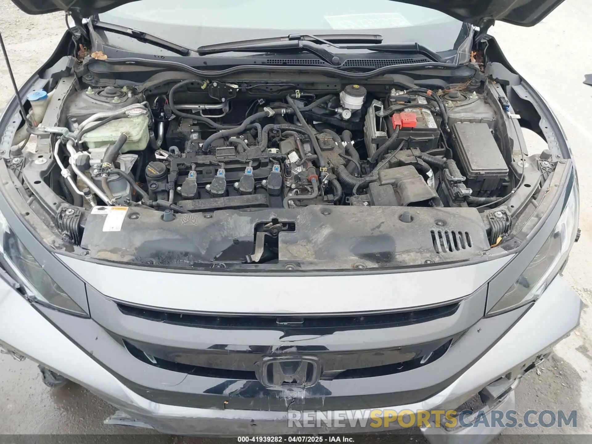 10 Photograph of a damaged car SHHFK7H49MU426845 HONDA CIVIC 2021