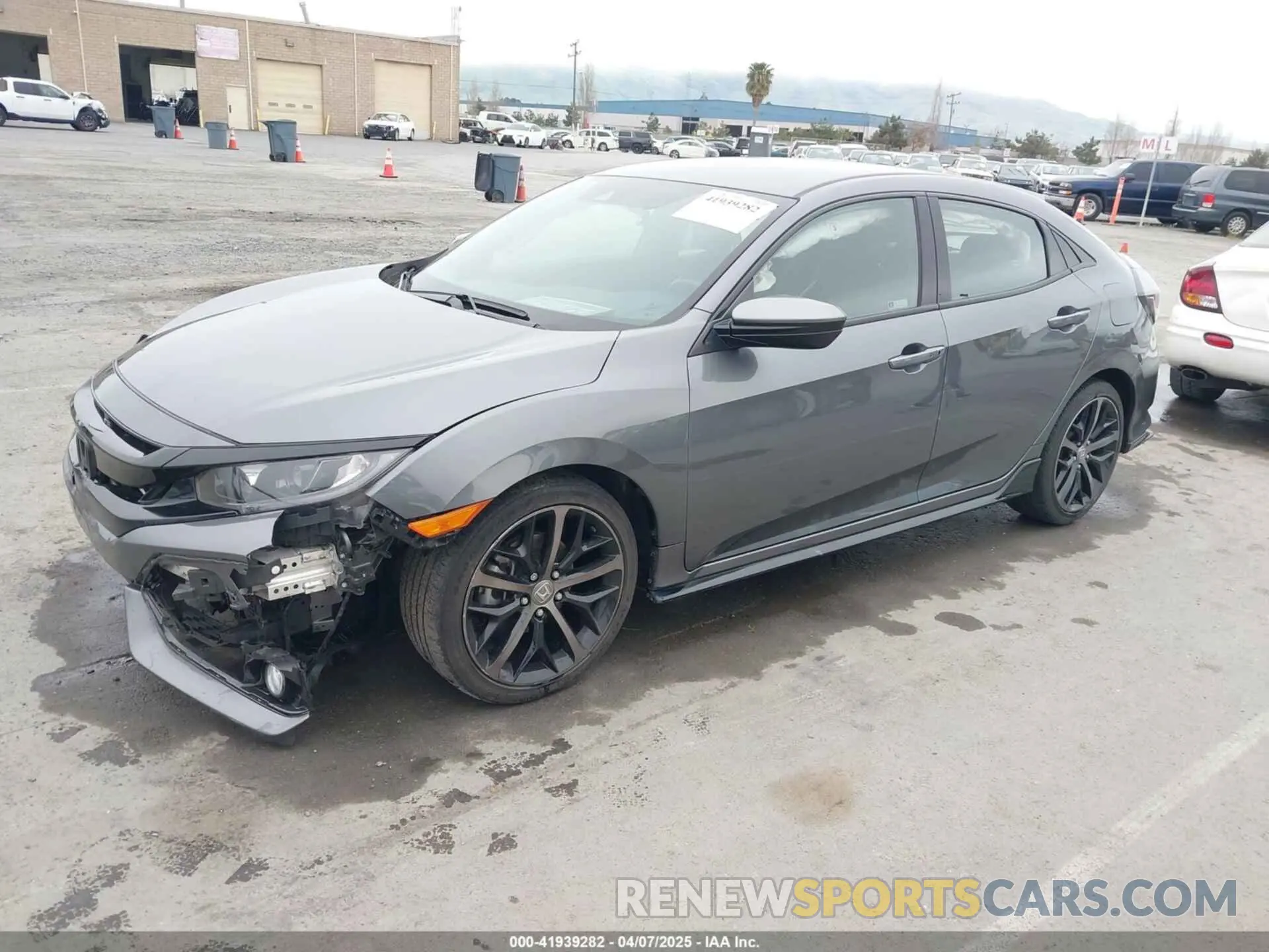 2 Photograph of a damaged car SHHFK7H49MU426845 HONDA CIVIC 2021