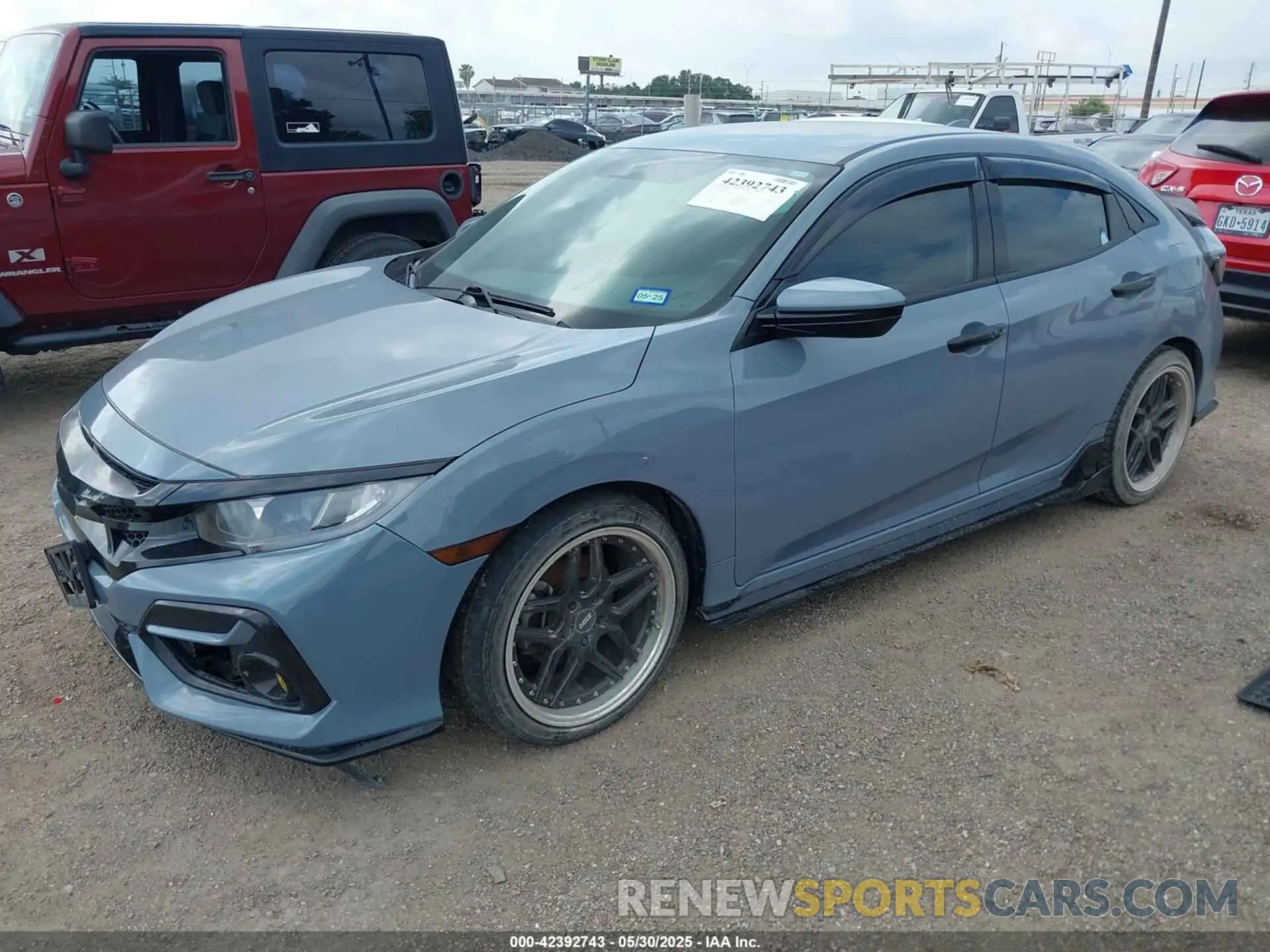 2 Photograph of a damaged car SHHFK7H4XMU204184 HONDA CIVIC 2021