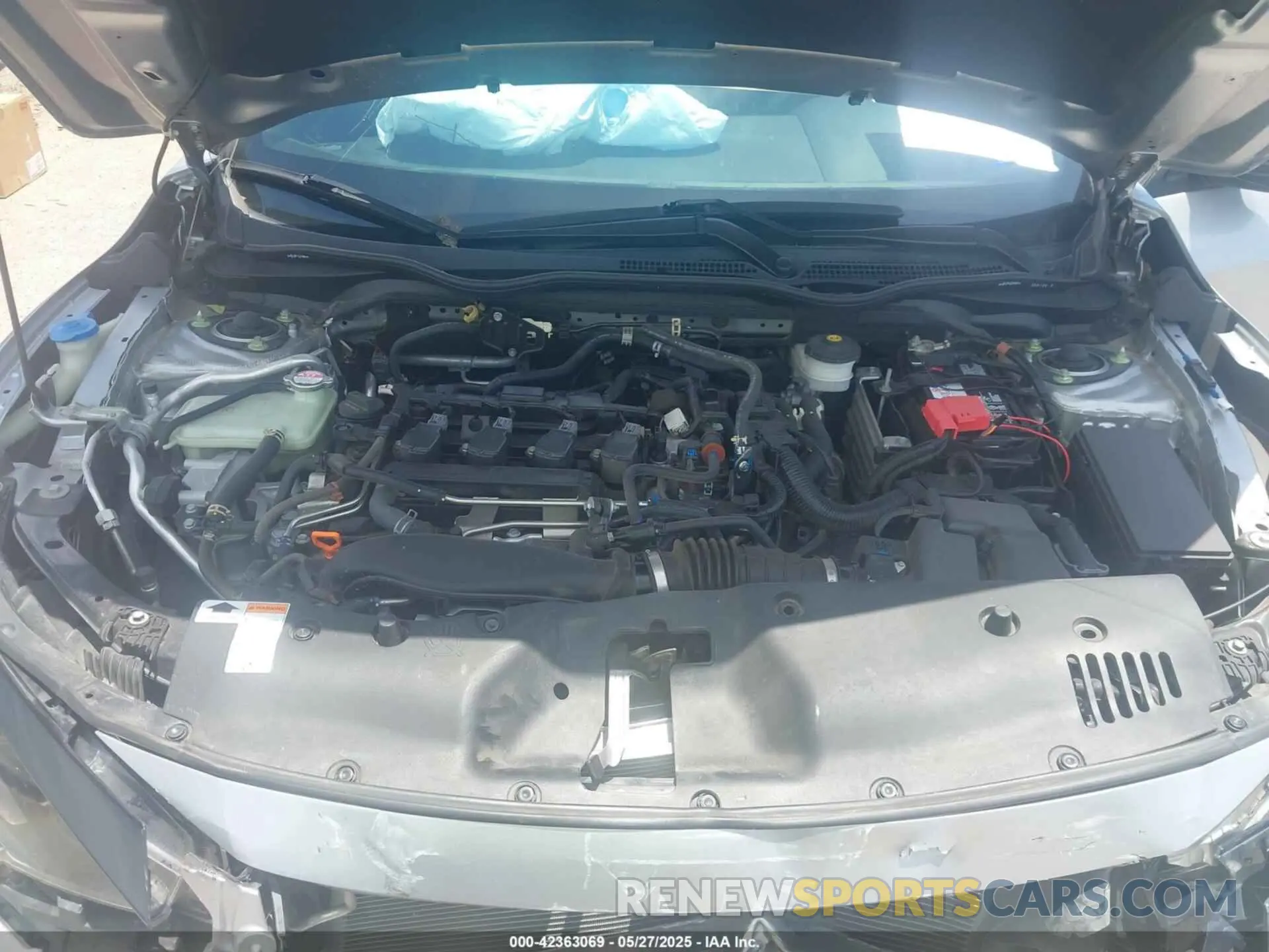 10 Photograph of a damaged car SHHFK7H4XMU214150 HONDA CIVIC 2021