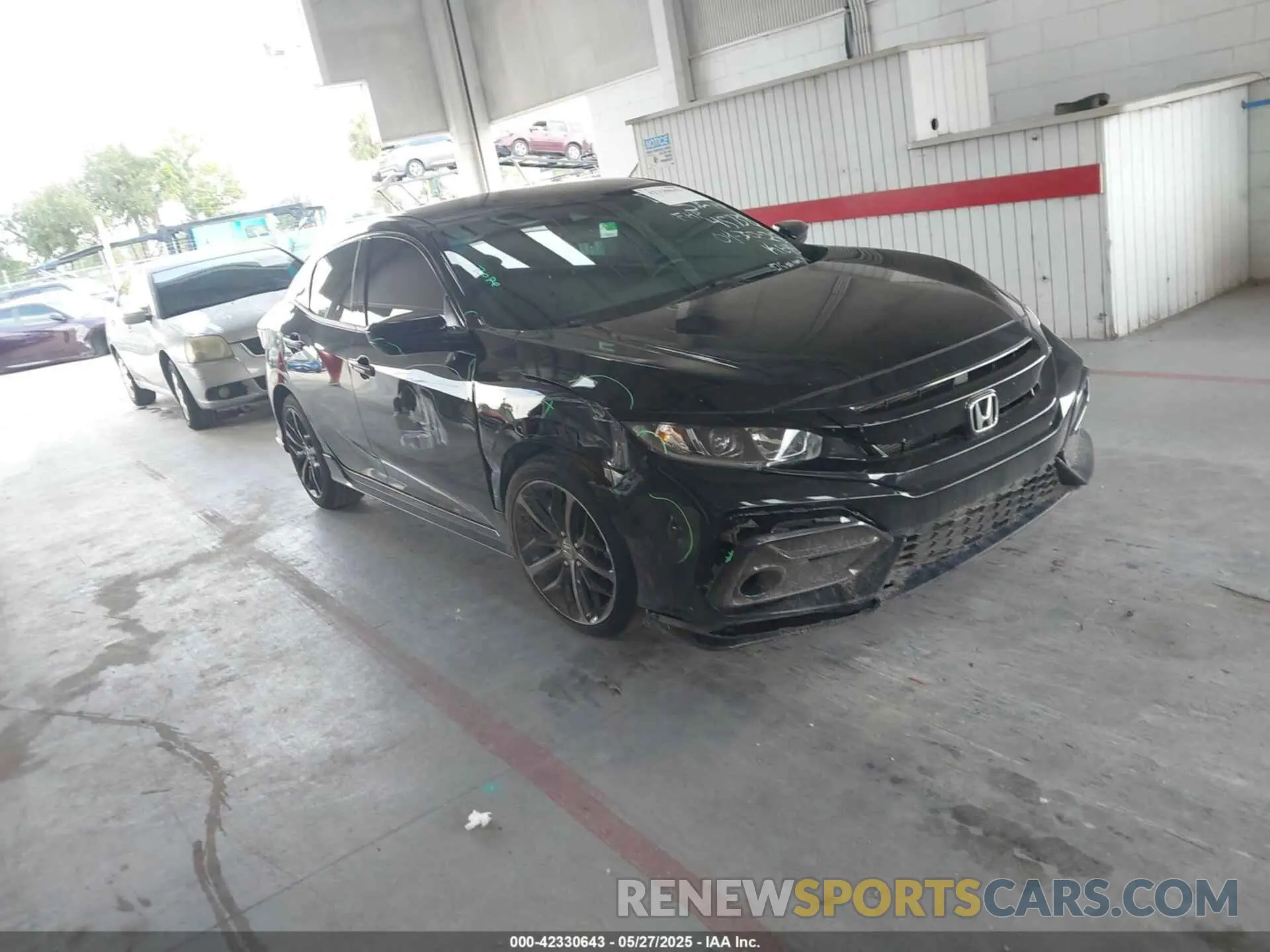 1 Photograph of a damaged car SHHFK7H4XMU215718 HONDA CIVIC 2021