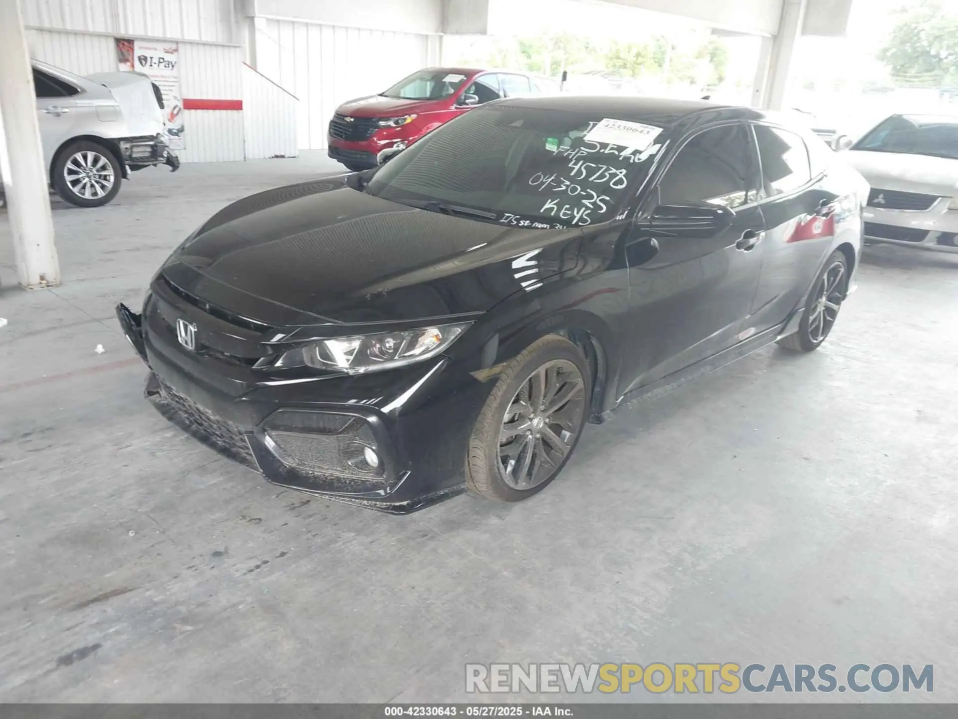 2 Photograph of a damaged car SHHFK7H4XMU215718 HONDA CIVIC 2021