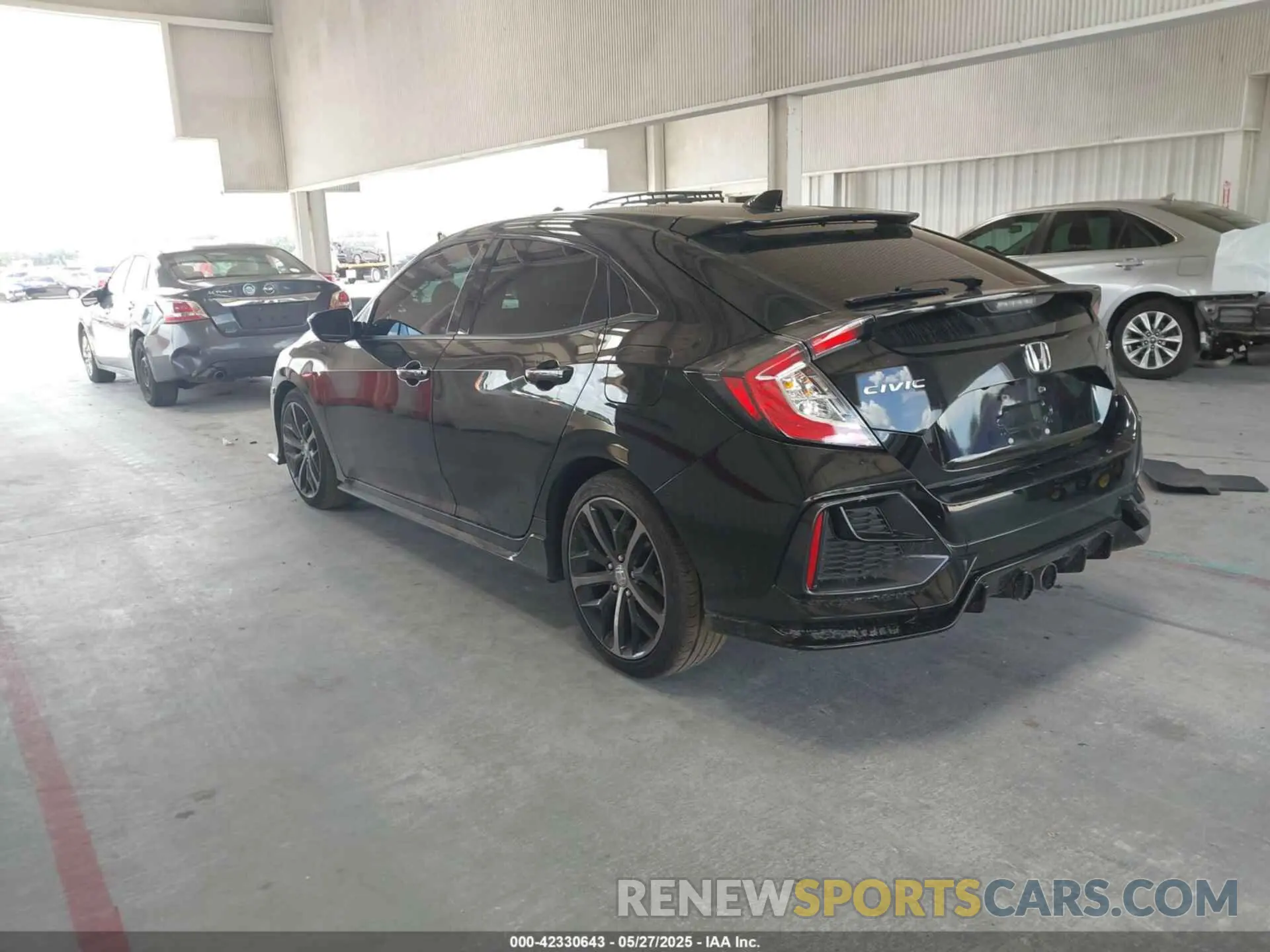 3 Photograph of a damaged car SHHFK7H4XMU215718 HONDA CIVIC 2021