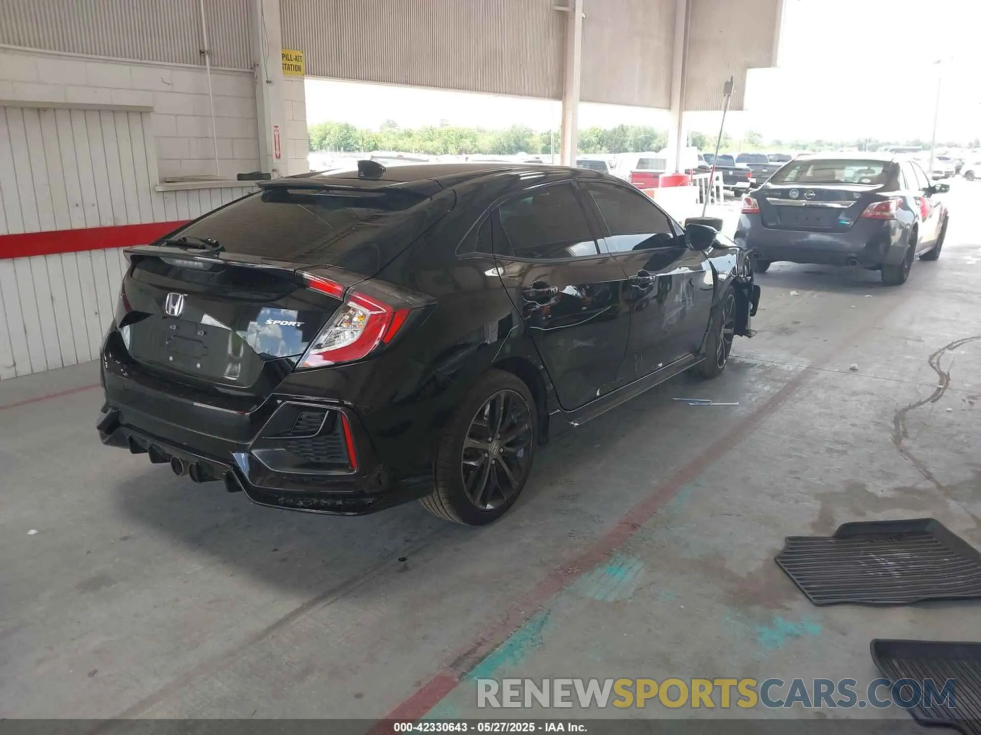 4 Photograph of a damaged car SHHFK7H4XMU215718 HONDA CIVIC 2021