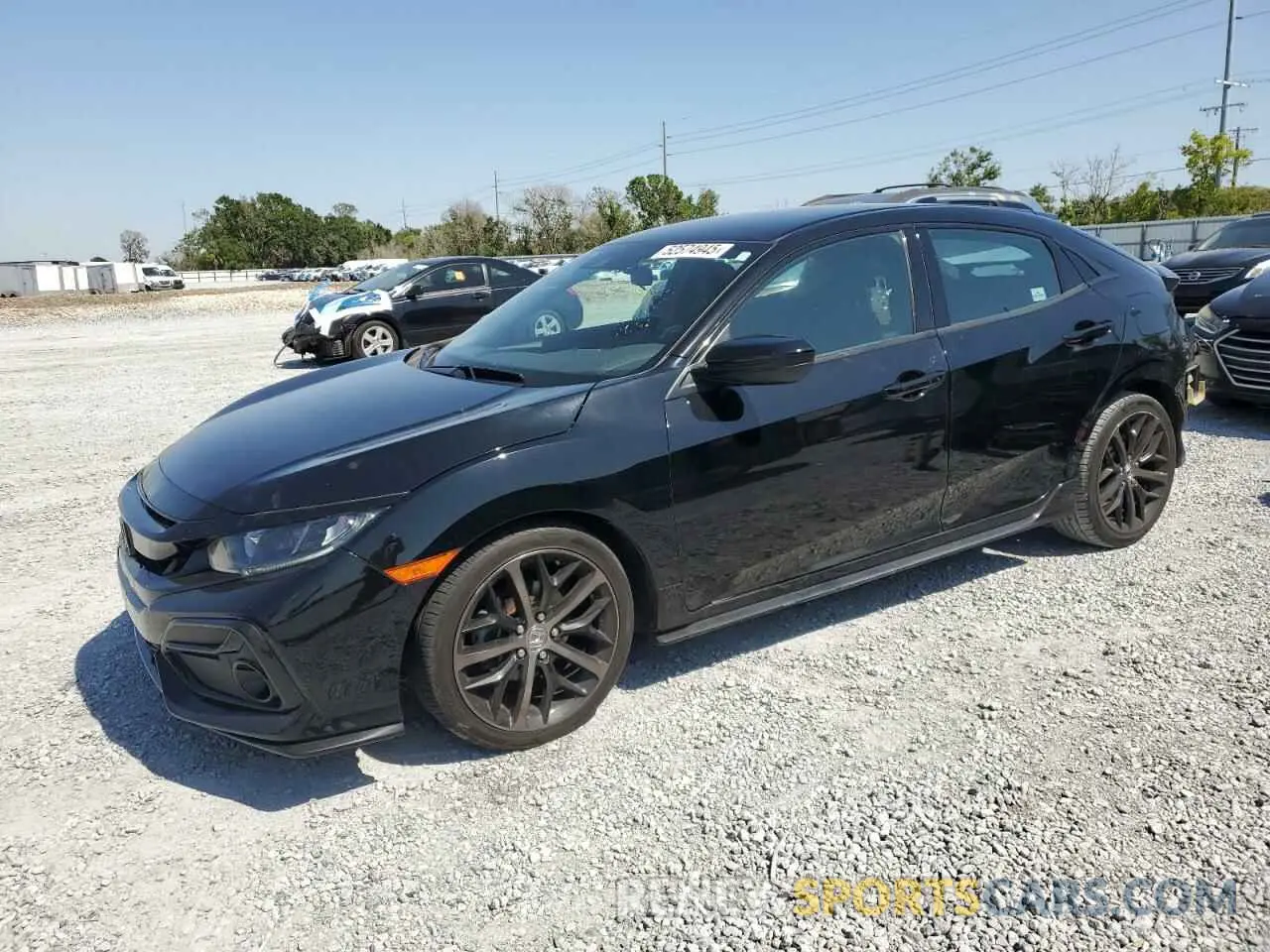 1 Photograph of a damaged car SHHFK7H4XMU217646 HONDA CIVIC 2021