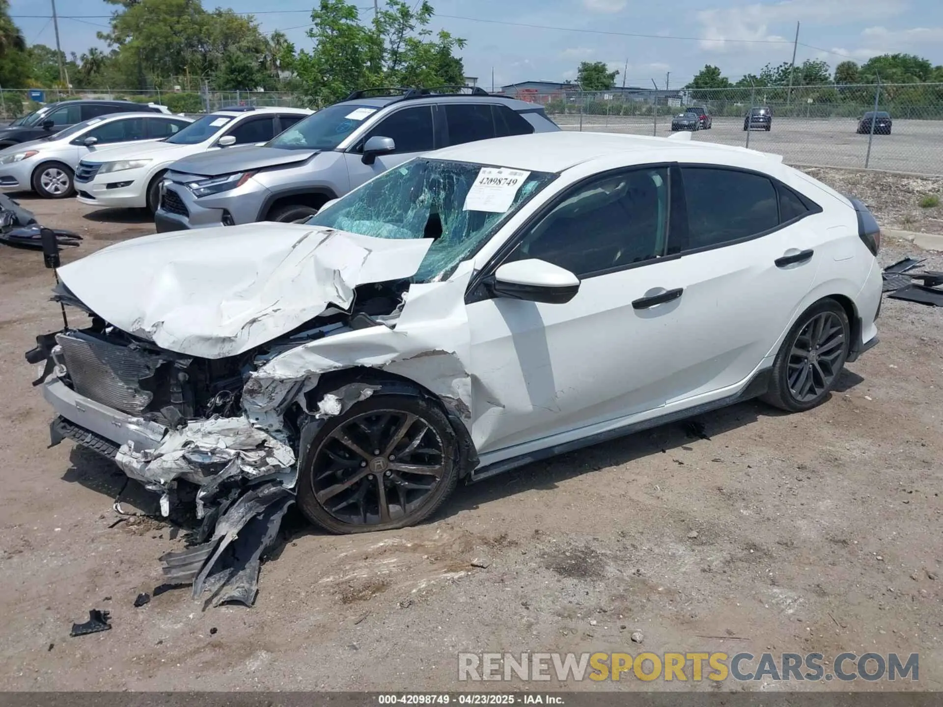2 Photograph of a damaged car SHHFK7H4XMU220661 HONDA CIVIC 2021