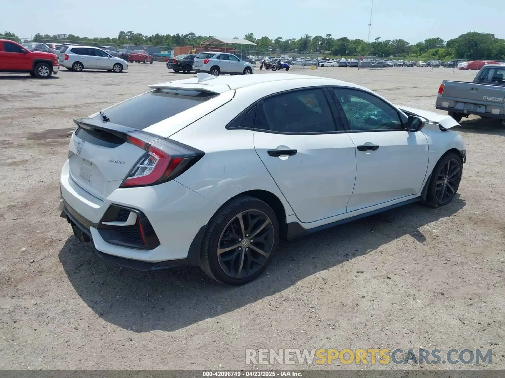 4 Photograph of a damaged car SHHFK7H4XMU220661 HONDA CIVIC 2021