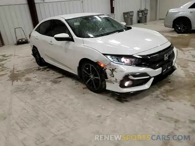 10 Photograph of a damaged car SHHFK7H4XMU225181 HONDA CIVIC 2021