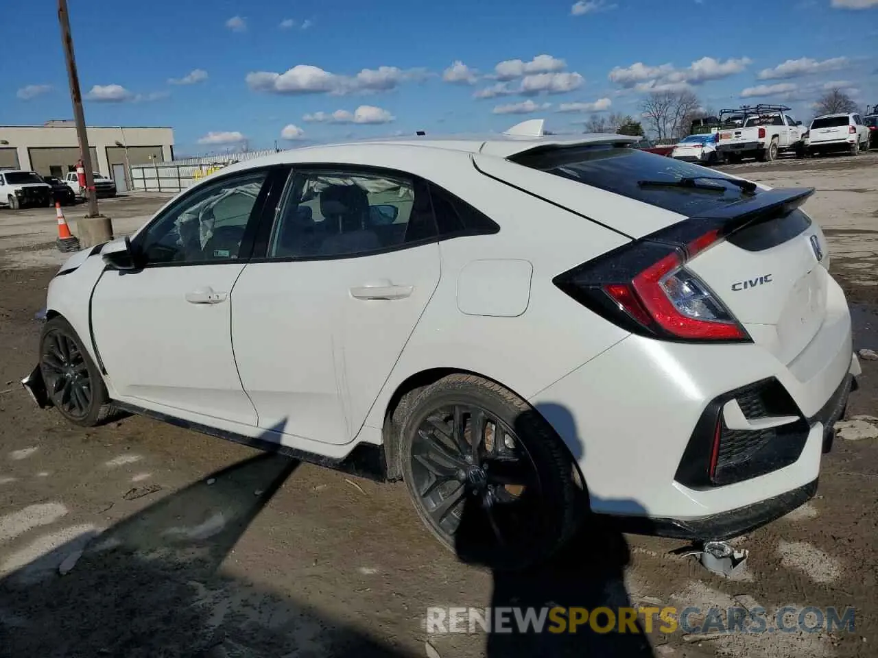 2 Photograph of a damaged car SHHFK7H4XMU227254 HONDA CIVIC 2021