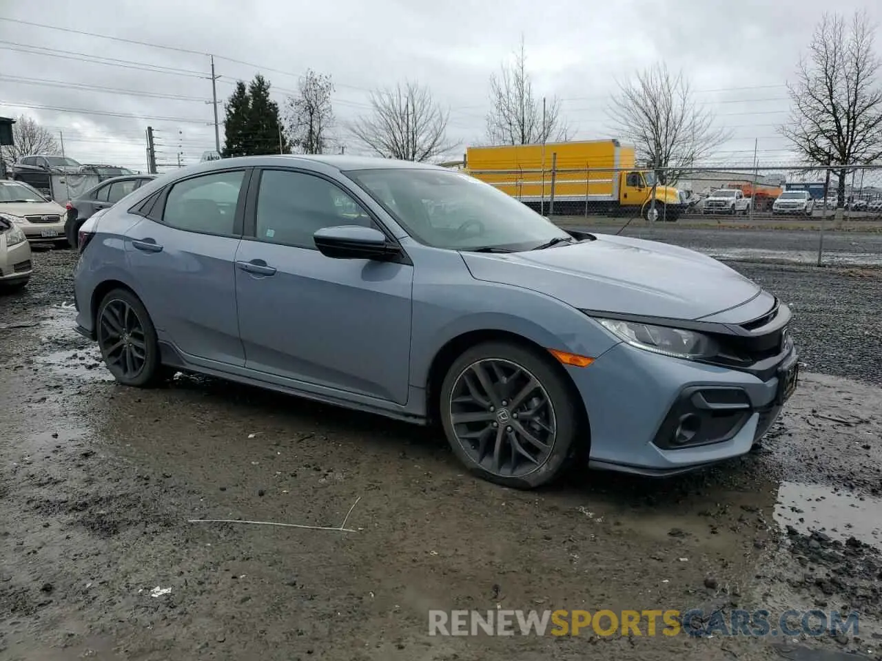 4 Photograph of a damaged car SHHFK7H4XMU400786 HONDA CIVIC 2021