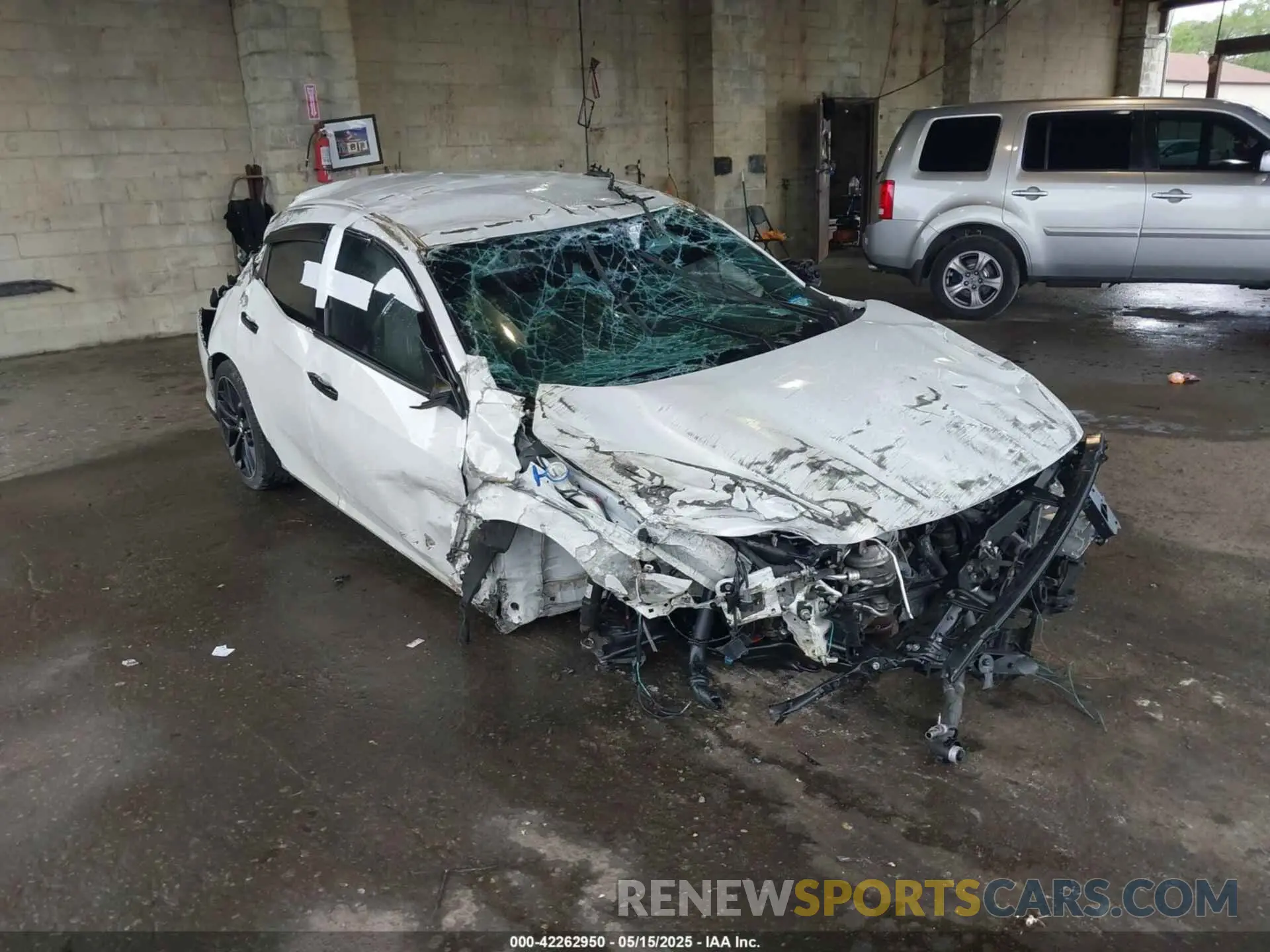 1 Photograph of a damaged car SHHFK7H4XMU409536 HONDA CIVIC 2021