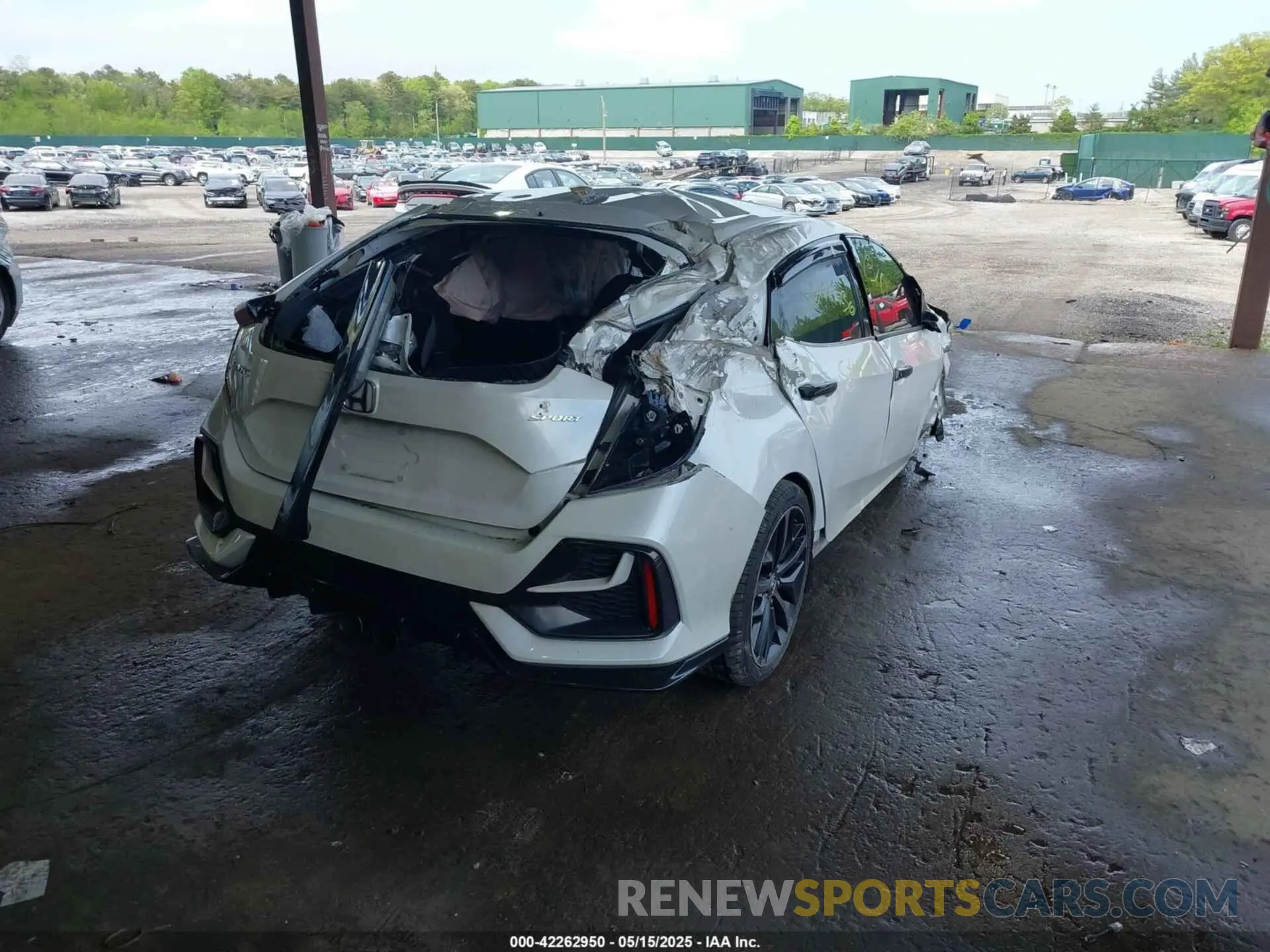 4 Photograph of a damaged car SHHFK7H4XMU409536 HONDA CIVIC 2021