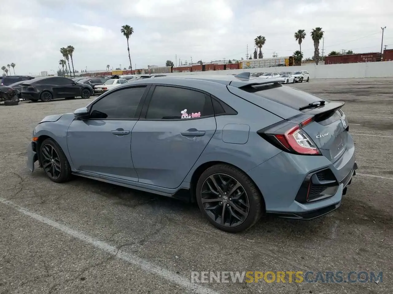 2 Photograph of a damaged car SHHFK7H4XMU409729 HONDA CIVIC 2021