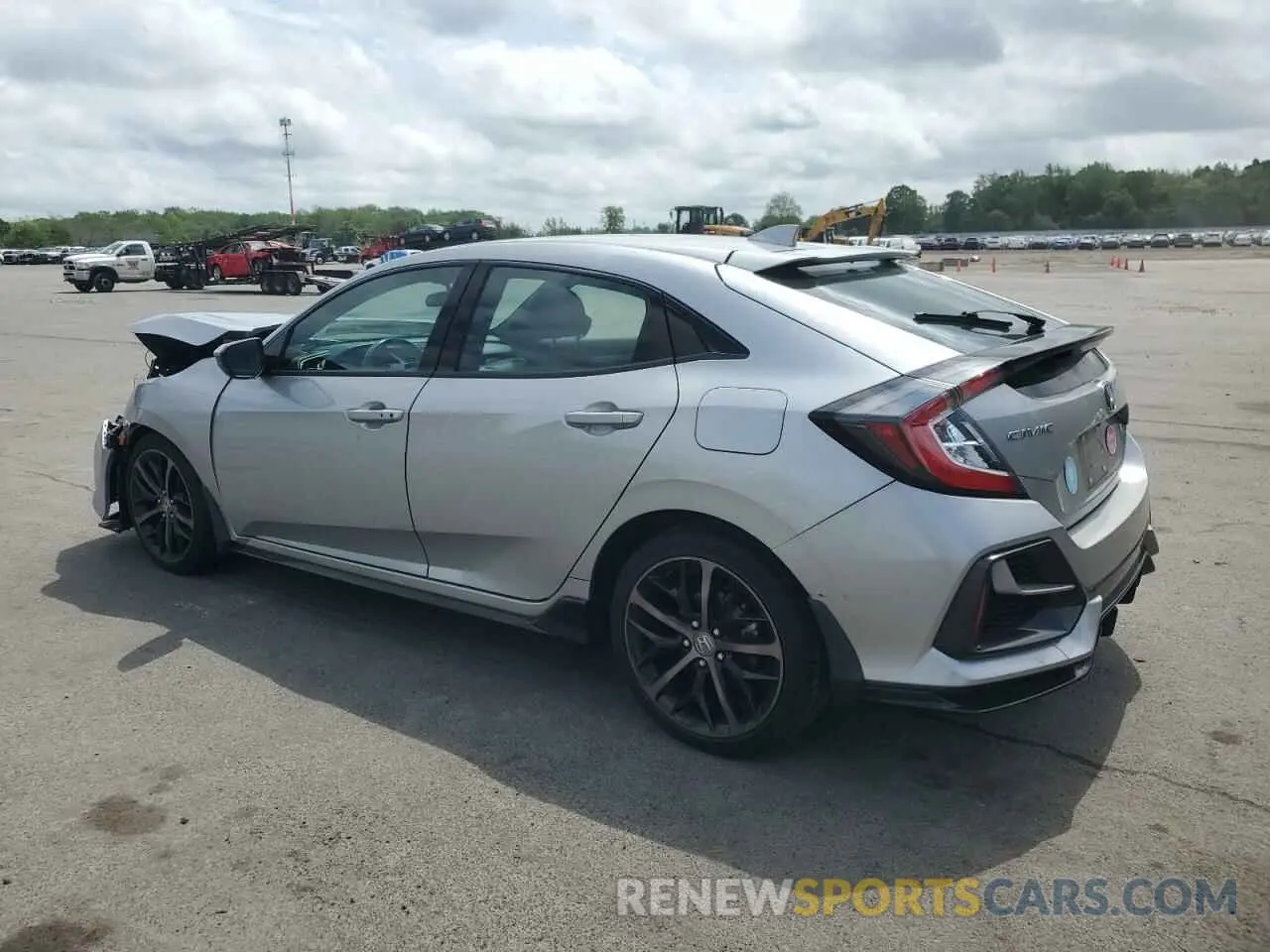 2 Photograph of a damaged car SHHFK7H4XMU413876 HONDA CIVIC 2021