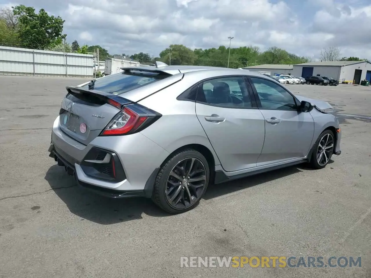 3 Photograph of a damaged car SHHFK7H4XMU413876 HONDA CIVIC 2021