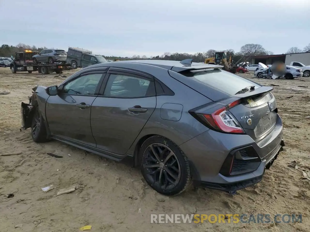 2 Photograph of a damaged car SHHFK7H4XMU414252 HONDA CIVIC 2021