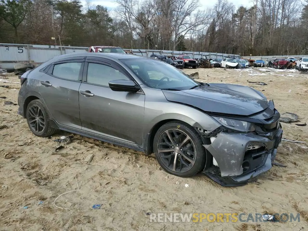 4 Photograph of a damaged car SHHFK7H4XMU414252 HONDA CIVIC 2021