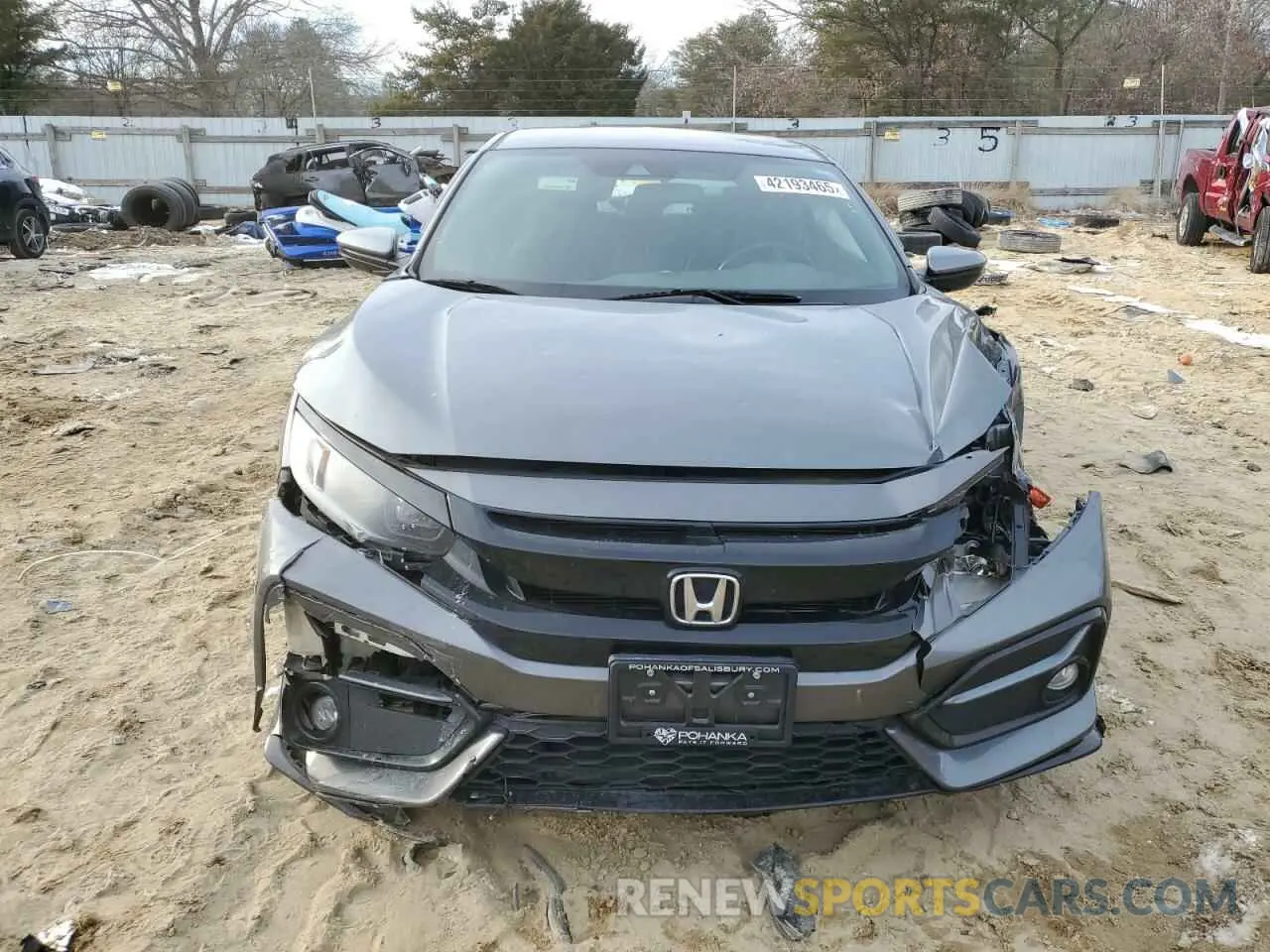 5 Photograph of a damaged car SHHFK7H4XMU414252 HONDA CIVIC 2021