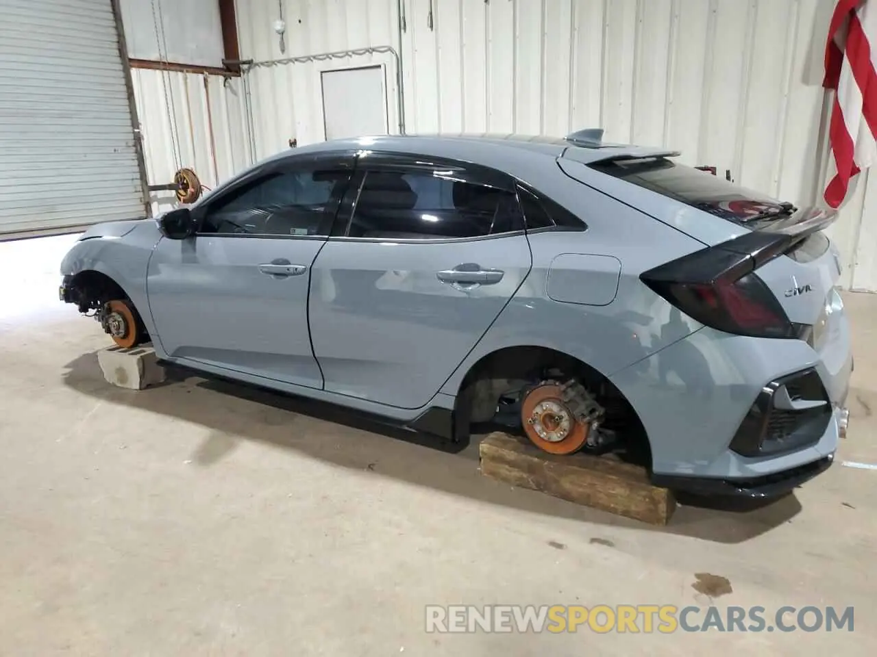 2 Photograph of a damaged car SHHFK7H4XMU416194 HONDA CIVIC 2021