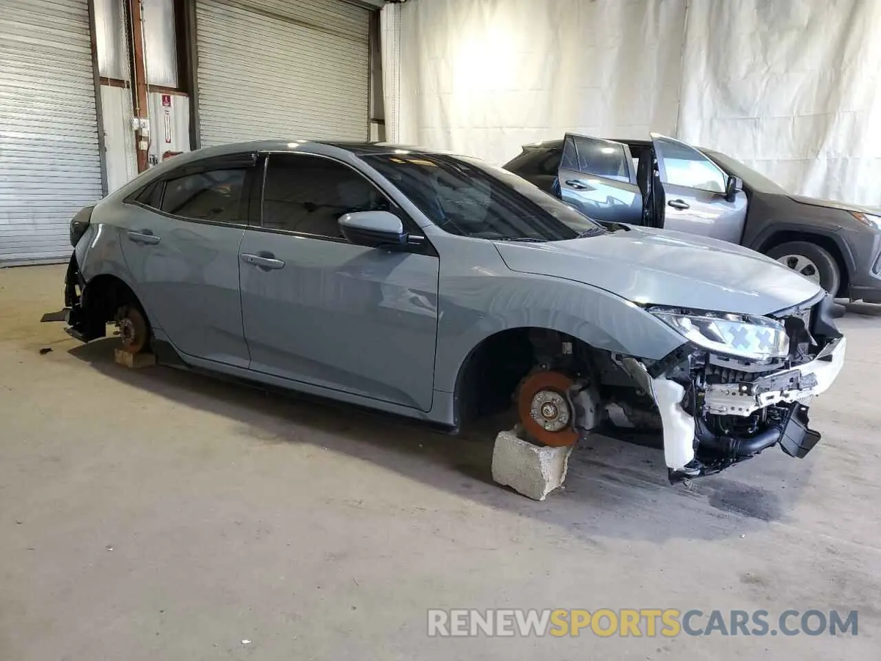 4 Photograph of a damaged car SHHFK7H4XMU416194 HONDA CIVIC 2021