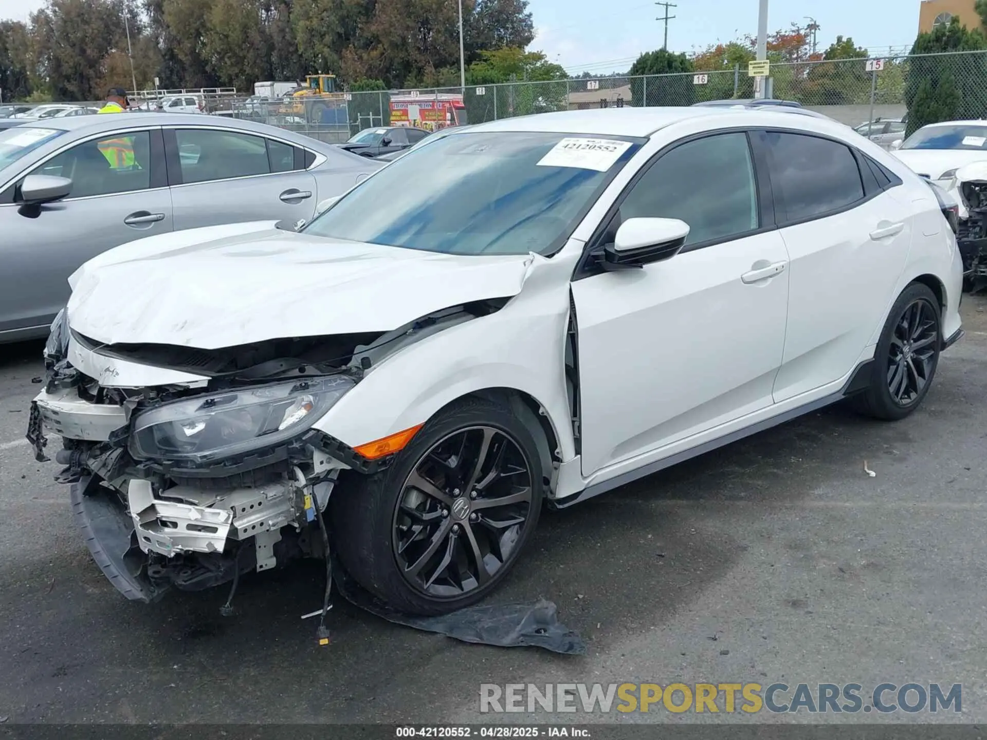 2 Photograph of a damaged car SHHFK7H4XMU419919 HONDA CIVIC 2021