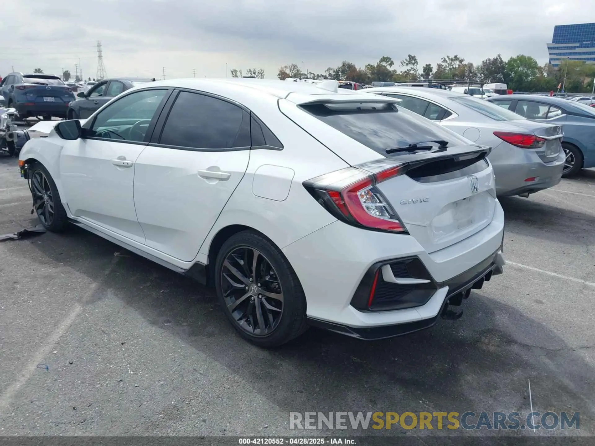 3 Photograph of a damaged car SHHFK7H4XMU419919 HONDA CIVIC 2021