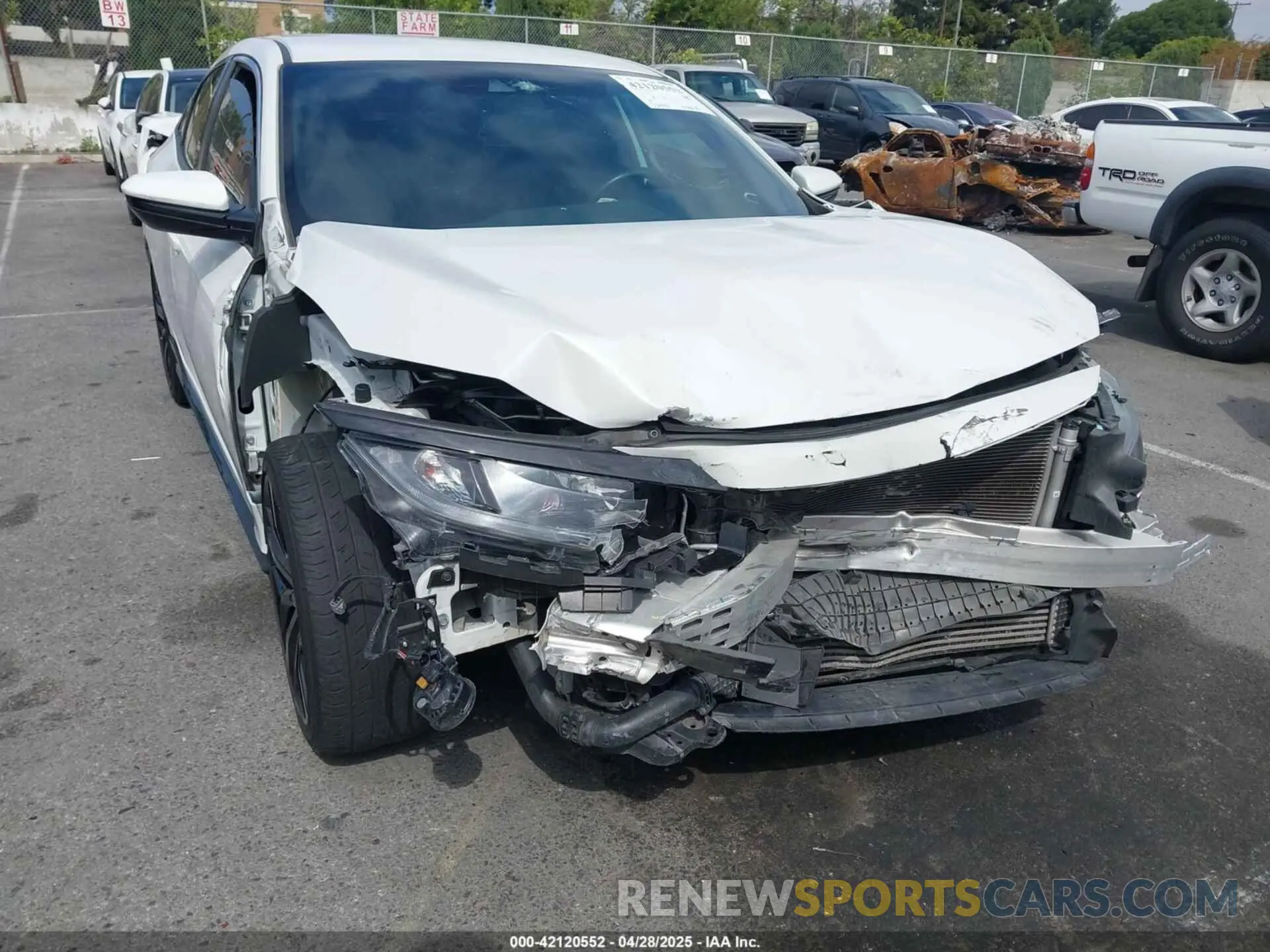 6 Photograph of a damaged car SHHFK7H4XMU419919 HONDA CIVIC 2021